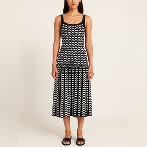 NEW NWT Azzedine Alaia Dress Pleated Knit